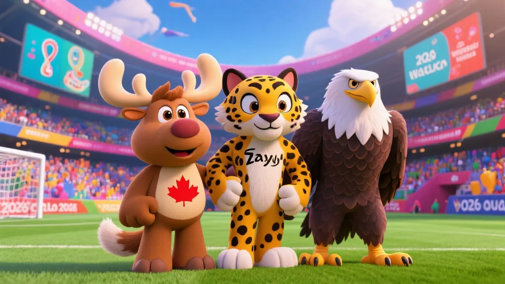 揭秘2026世界杯吉祥物：Maple、Zayu与Clutch背后的文化密码与狂欢寓意